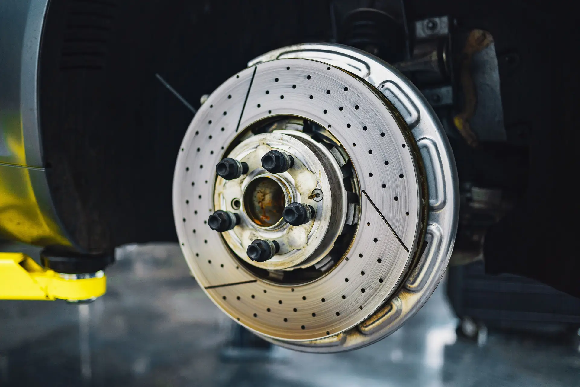 Brake disc machining